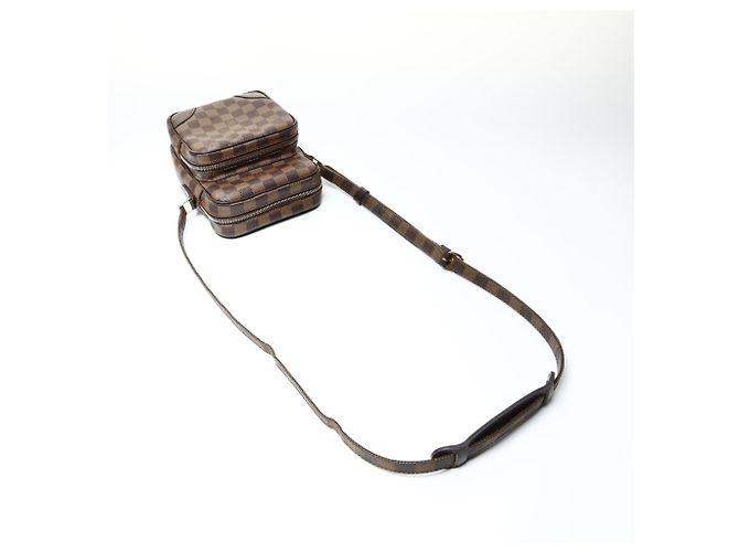 Borsa a spalla ordine speciale Amazon Louis Vuitton 2009 Marrone - vista 8