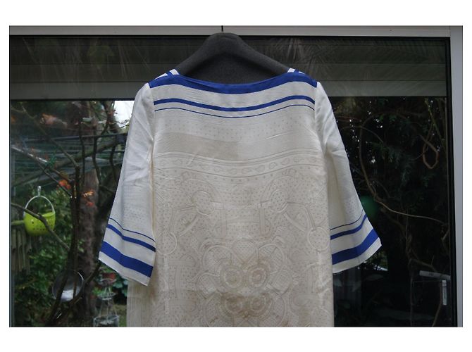 Vestido Hermès de seda talla 44 - vista 4