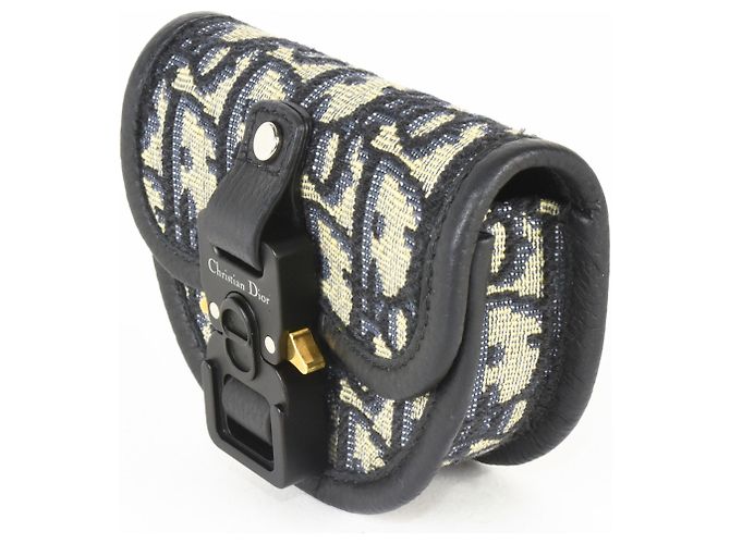 Pochette Nano Trotter Gallop Christian Dior Blu navy - vista 2