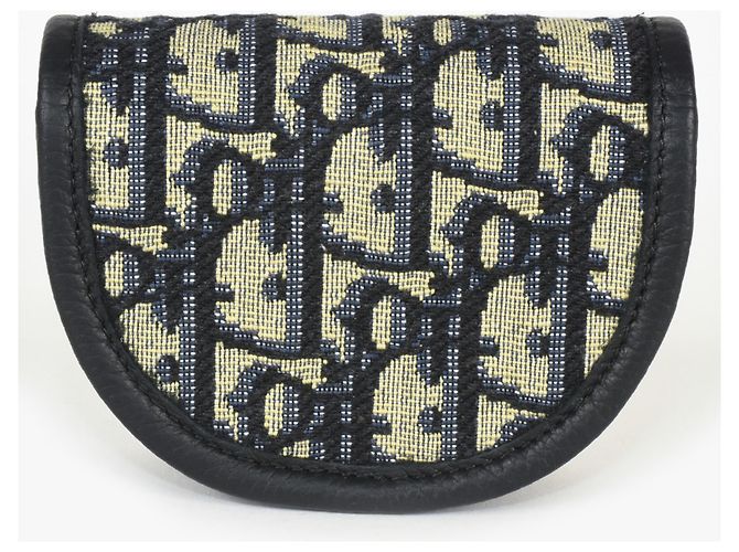 Pochette Nano Trotter Gallop Christian Dior Blu navy - vista 3