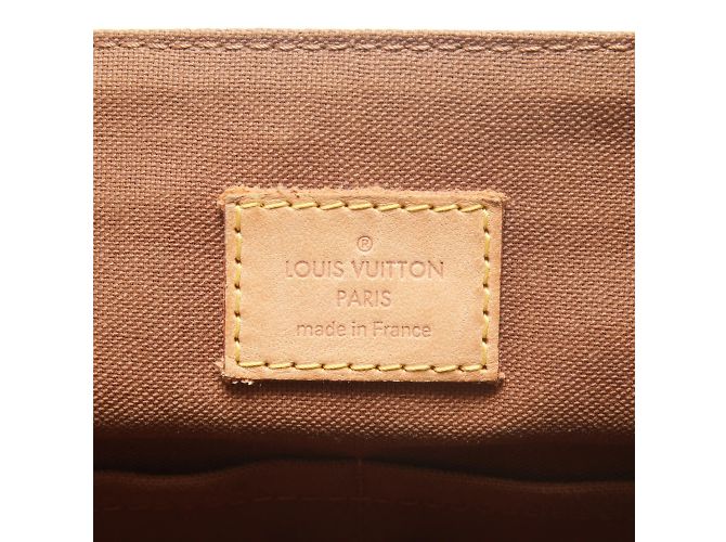 Bolso Louis Vuitton Marrón Piel charol Castaño - vista 10