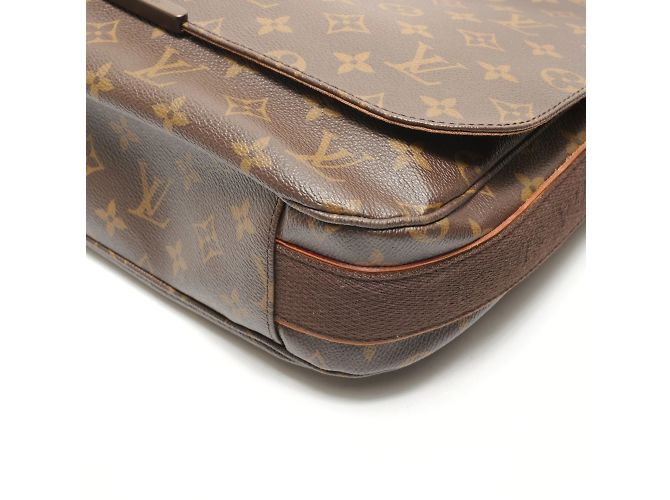 Bolso Louis Vuitton Marrón Piel charol Castaño - vista 6