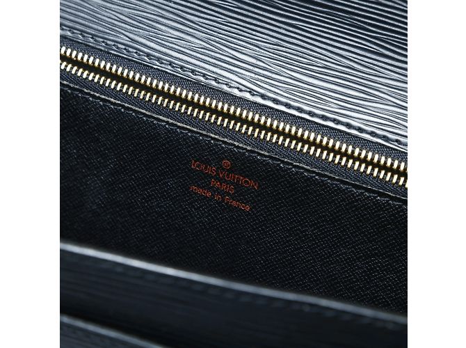 Borsa Monceau Epi 2004 di Louis Vuitton Nero - vista 10