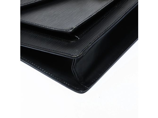 Borsa Monceau Epi 2004 di Louis Vuitton Nero - vista 5