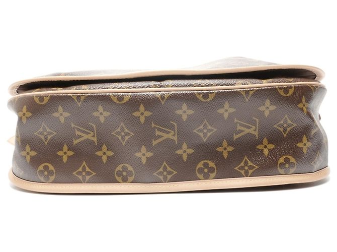 Borsa a Spalla Monogram Menilmontant MM di Louis Vuitton Marrone - vista 8