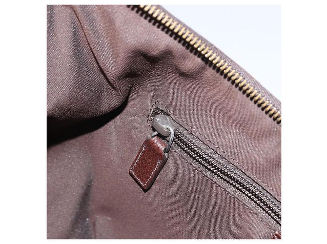 Borsa a Spalla GG Canvas Gucci Beige Oro 181092 Auth SW2067 D'oro - vista 23
