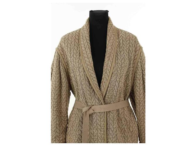 Isabel Marant Etoile Chaqueta de algodón beige - vista 2