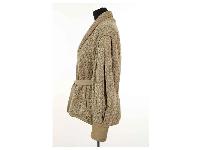 Isabel Marant Etoile Chaqueta de algodón beige - vista 3