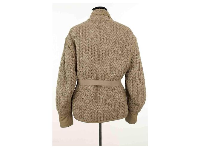 Isabel Marant Etoile Chaqueta de algodón beige - vista 4