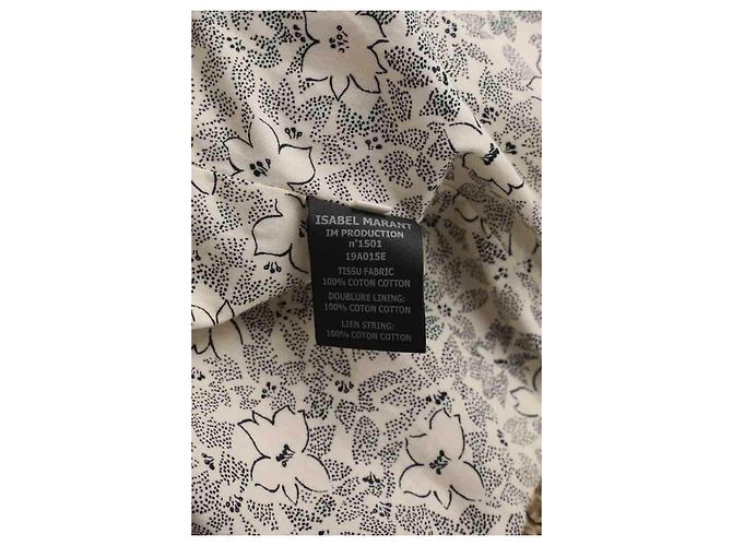Isabel Marant Etoile Chaqueta de algodón beige - vista 6