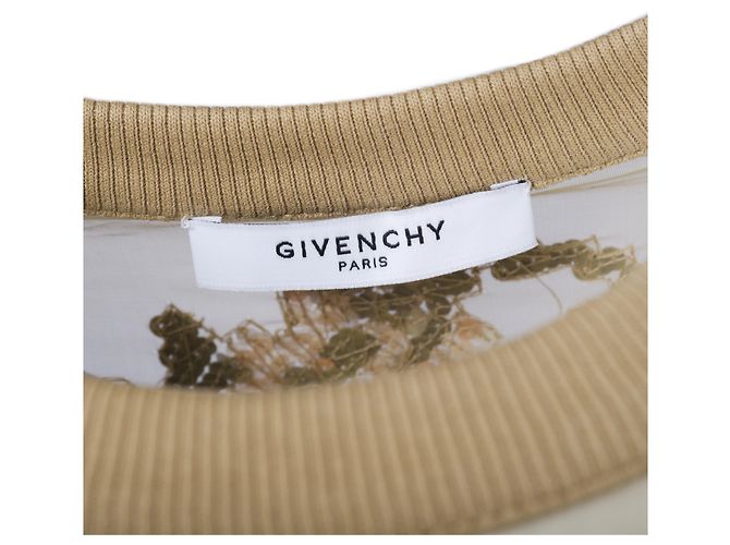 Sweatshirt transparent orné de sequins floraux Givenchy - vue 8