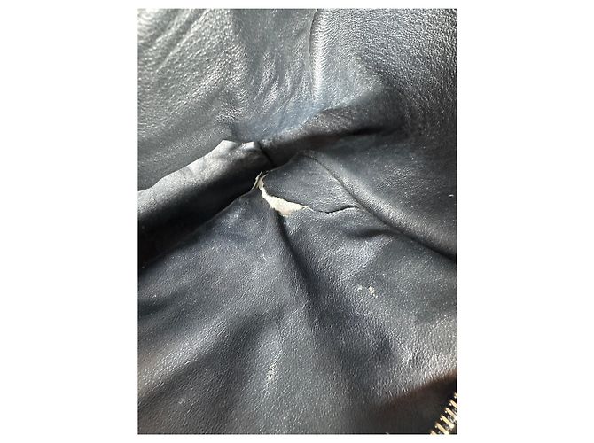 Luggage Céline Borsa da viaggio vintage Celine Paris beige e nera Nero - vista 4