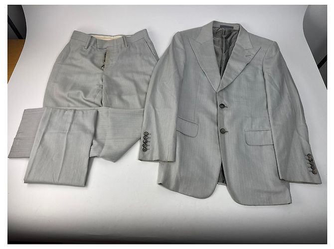 Completo Vintage Gucci da Uomo Argento 46/S - vista 15