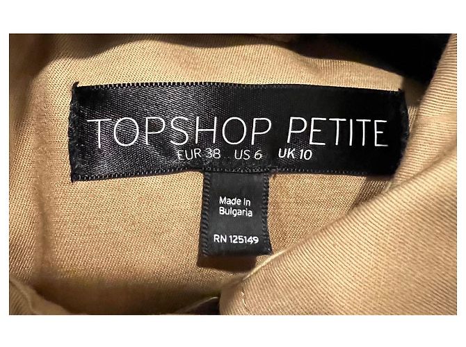 Topshop Gabardinas - vista 5