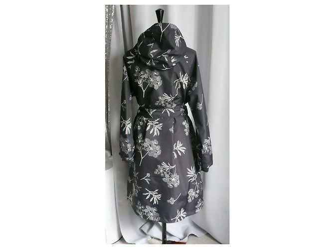 Autre Marque DANEFAE IMPERMEABILE Grigio Nuovo TM con etichette Grigio antracite - vista 3