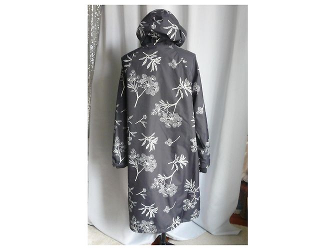Autre Marque DANEFAE IMPERMEABILE Grigio Nuovo TM con etichette Grigio antracite - vista 5