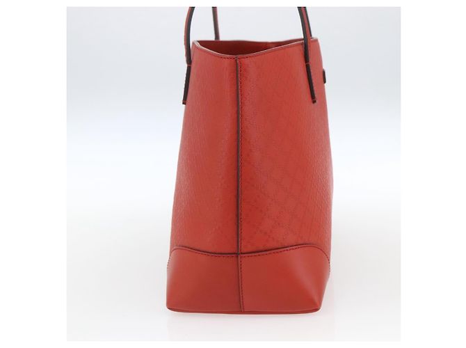 Gucci Bright Tote Diamante Leder Medium Rot - Ansicht 3