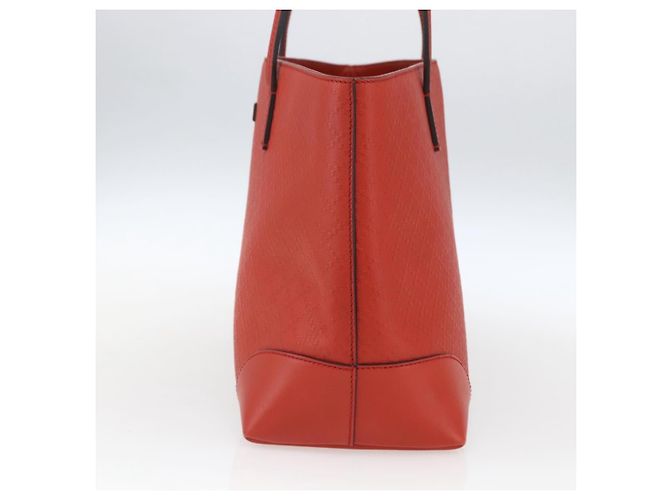 Gucci Bright Tote Diamante Leder Medium Rot - Ansicht 4