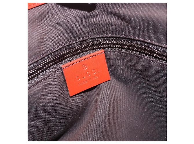 Gucci Bright Tote Diamante Leder Medium Rot - Ansicht 6