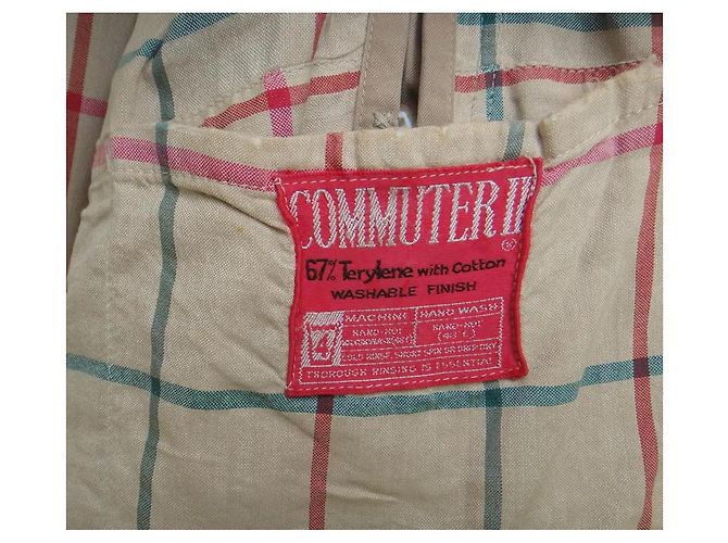 Gabardina Burberry Beige de Algodón - vista 4