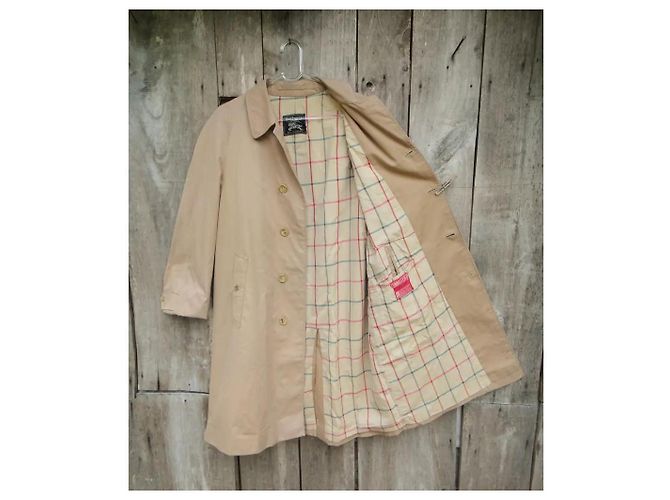 Gabardina Burberry Beige de Algodón - vista 5
