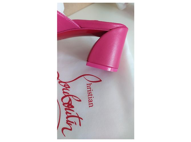 sandali Christian Louboutin Fuschia - vista 6