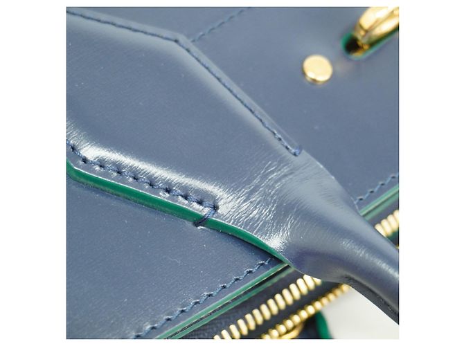 Borsa City Steamer MM Louis Vuitton Blu navy - vista 11