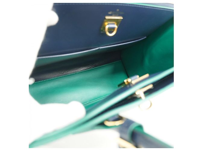 Borsa City Steamer MM Louis Vuitton Blu navy - vista 4