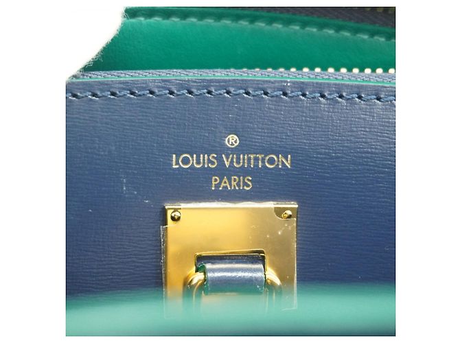 Borsa City Steamer MM Louis Vuitton Blu navy - vista 5