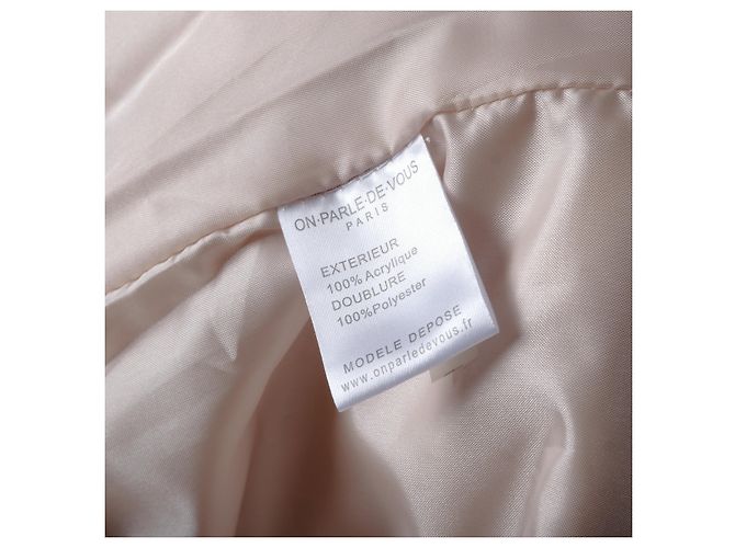 Autre Marque Chaqueta de piel nude On Parle De Vous - vista 5