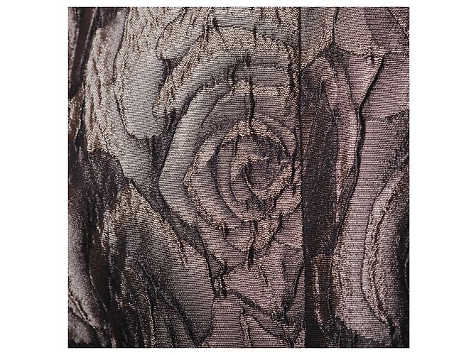 Chaqueta Armani con Estampado Floral Marrón Castaño - vista 5