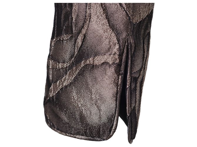 Chaqueta Armani con Estampado Floral Marrón Castaño - vista 7