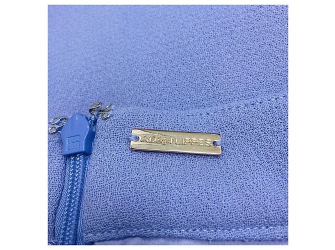 Conjunto de top e saia em crepe de lã com embellishments de cristal lavanda de Adam Lippes Roxo - vista 4