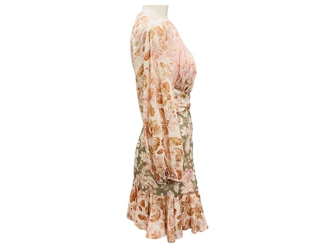 Vestido Mini Billow Spliced Lyre da Zimmermann - vista 2