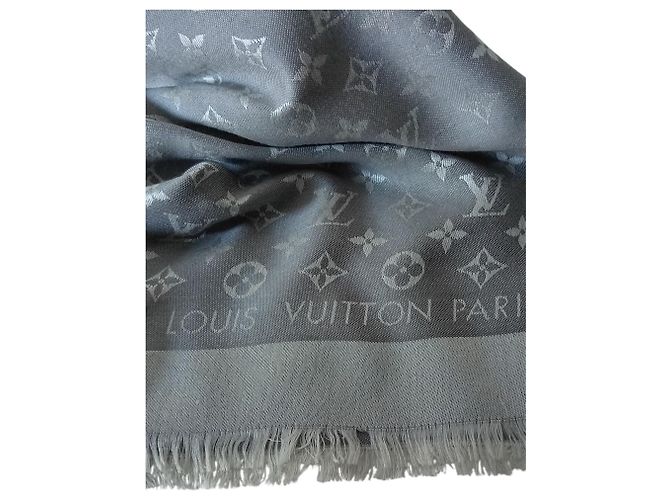 Bufanda Louis Vuitton Gris - vista 6