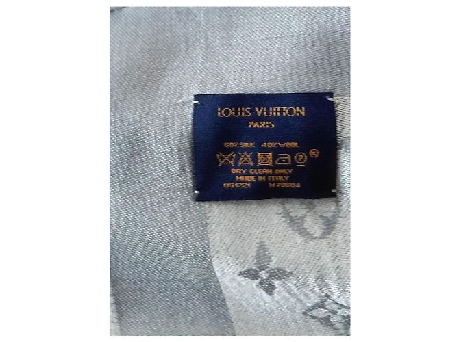 Bufanda Louis Vuitton Gris - vista 7