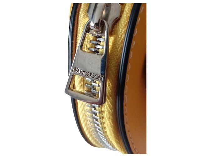 Borsa a tracolla "Nano Cap" di JW Anderson Giallo - vista 10