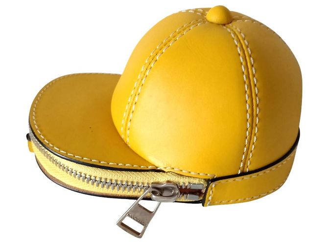 Borsa a tracolla "Nano Cap" di JW Anderson Giallo - vista 3