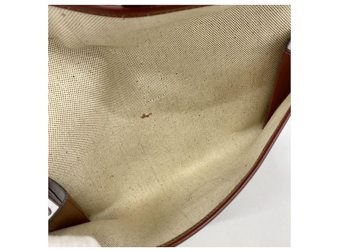 Borsa Clutch Jige PM di Hermès in pelle box bordeaux Bordò - vista 4