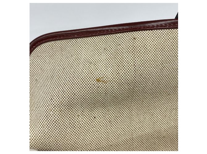 Borsa Clutch Jige PM di Hermès in pelle box bordeaux Bordò - vista 9