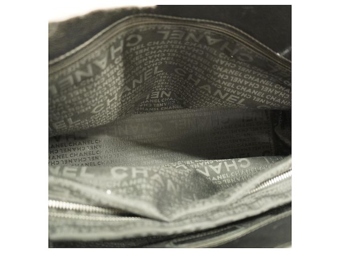 Chanel 2.55 Executive Leder Tote Tasche Schwarz - Ansicht 4