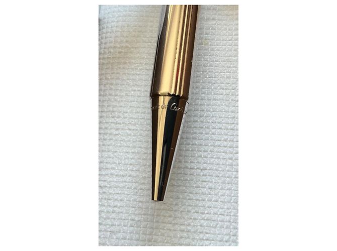 Stylo à bille Cartier Must de Cartier Argent Gris - vue 2