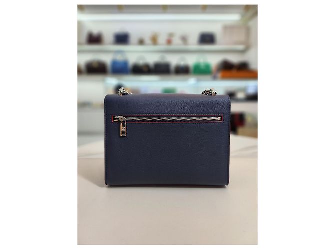 Louis Vuitton Borsa a spalla Myrachmi BB Marine Rose con catena Blu - vista 14
