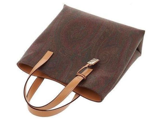 Etro Bolsa Tote Paisley Marrom - vista 10