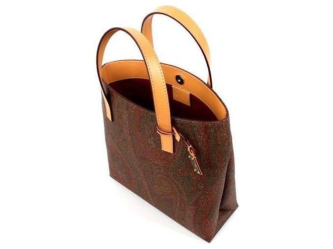Etro Bolsa Tote Paisley Marrom - vista 3
