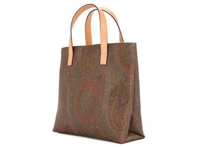 Etro Bolsa Tote Paisley Marrom - vista 6
