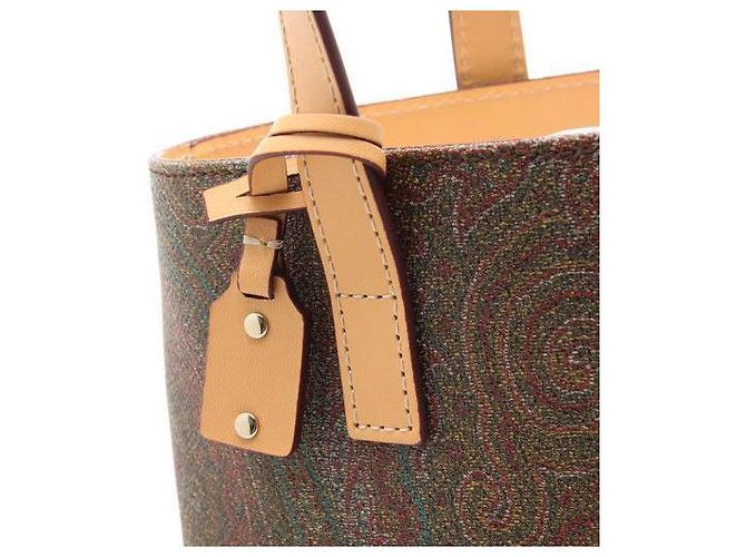Etro Bolsa Tote Paisley Marrom - vista 7
