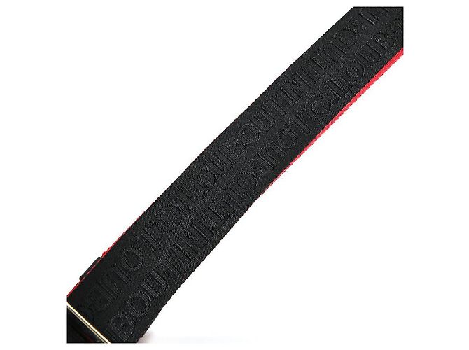 Borsa a spalla in pelle nera Rubila con catena Christian Louboutin - vista 16
