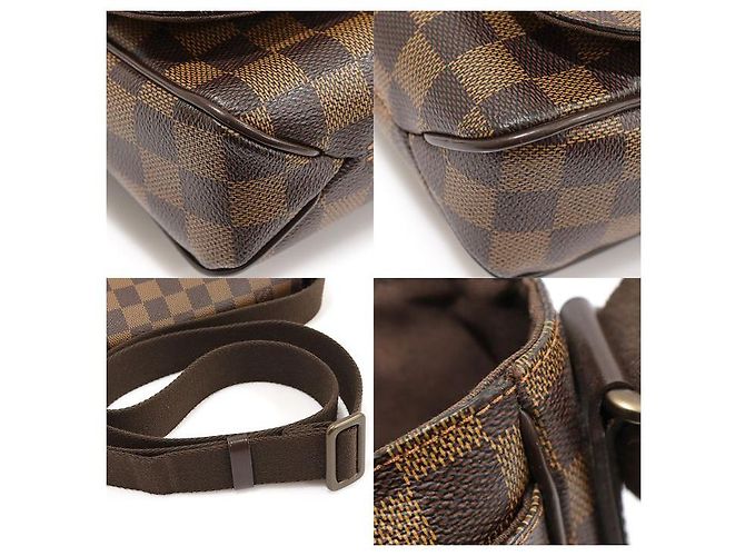 Louis Vuitton Damier Ebène Canvas District PM Crossbody Bag Marron - vue 8