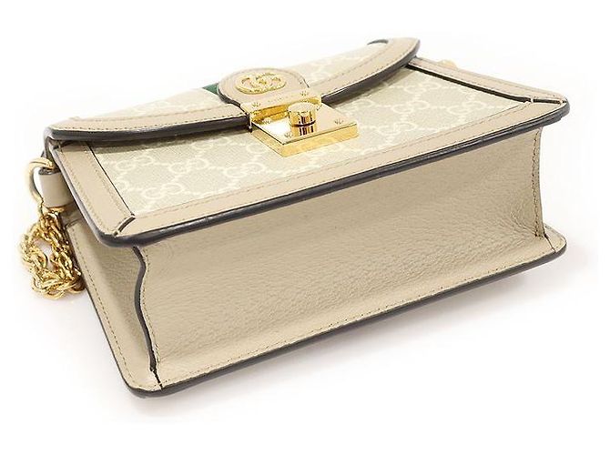Gucci Mini borsa Ophidia GG in tela GG Supreme con manico superiore Marrone - vista 6
